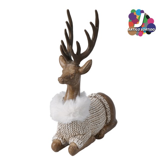 Figura Decorativa de Rena JOM ALX619610 - Image product