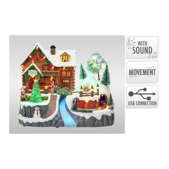 Vila de Natal com Comboio JOM ABL100050 - Image product