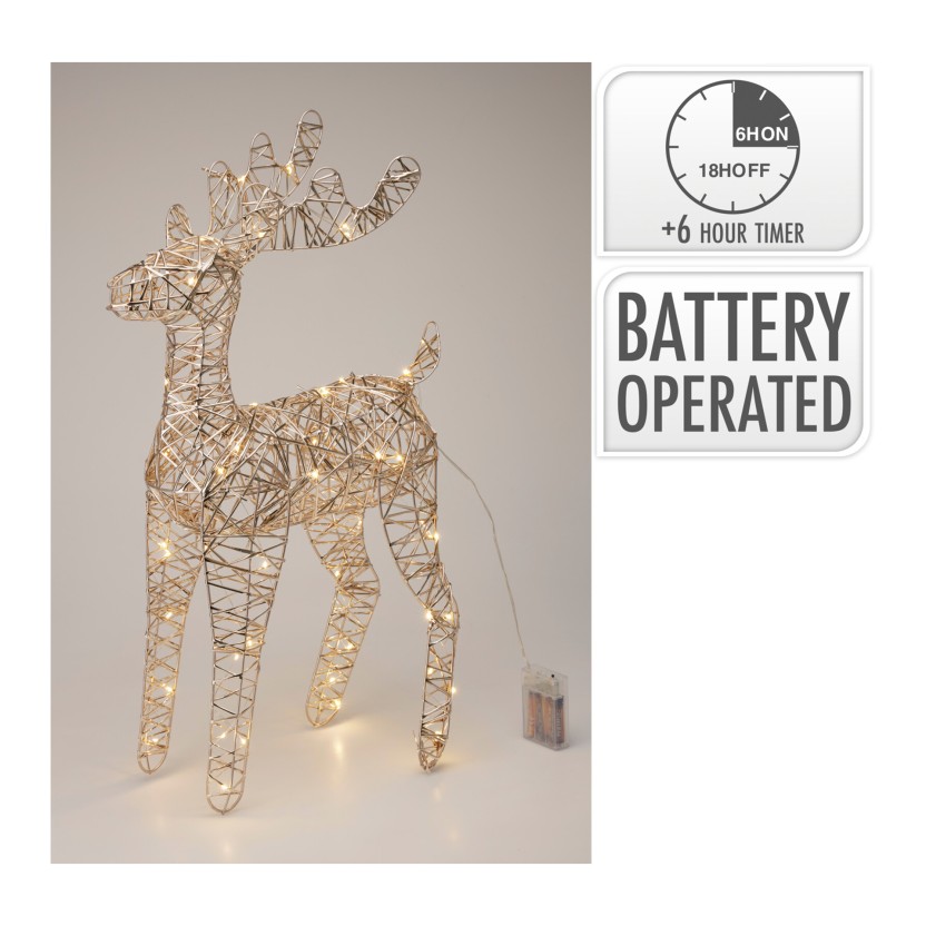 Rena decorativa iluminada JOM AMZ141310
