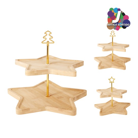 Tabuleiro servir 2 andares JOM 278001500 - Image product