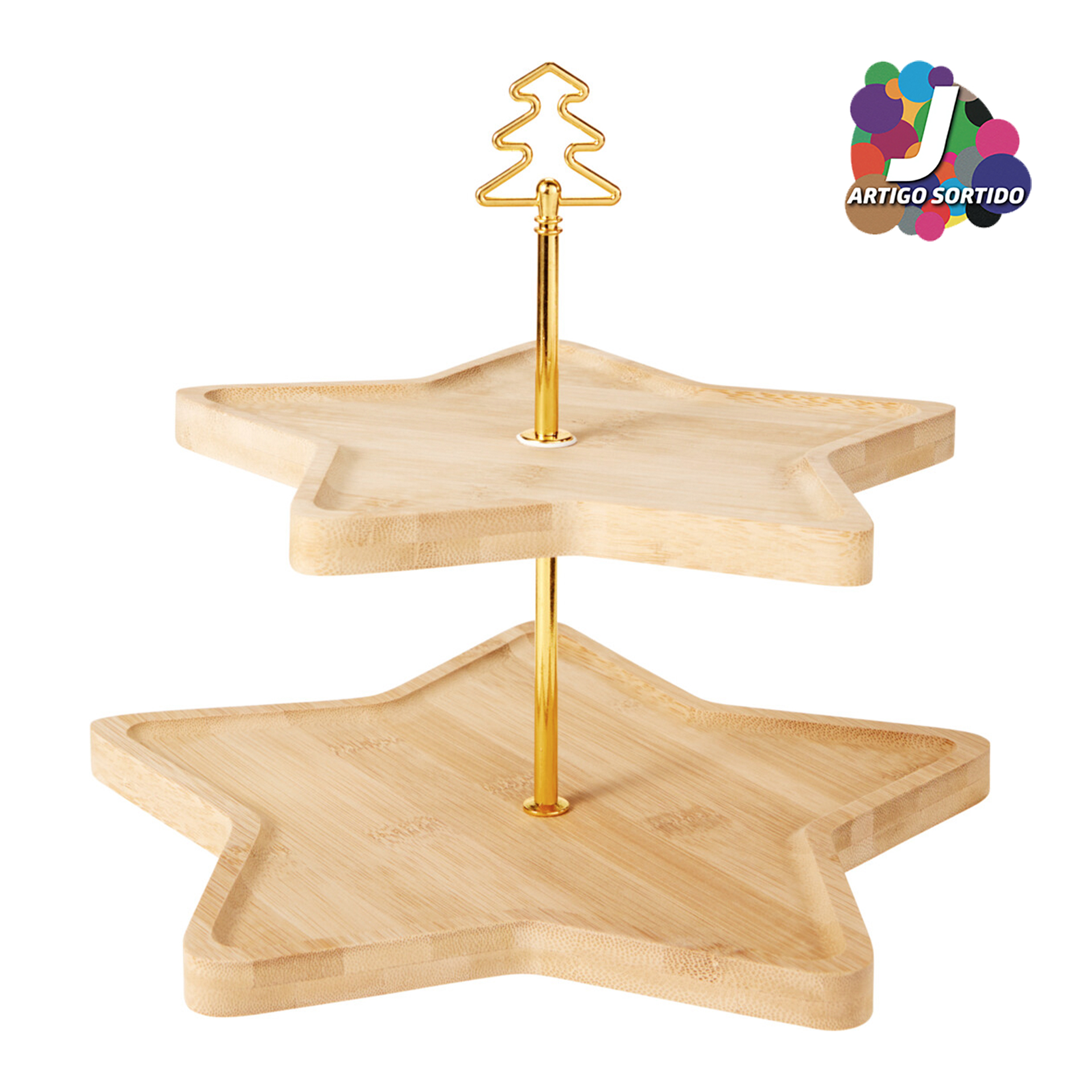 Tabuleiro servir 2 andares JOM 278001500