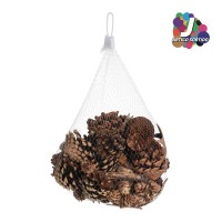 Saco pinhas e casca de arvore JOM YZB000740
